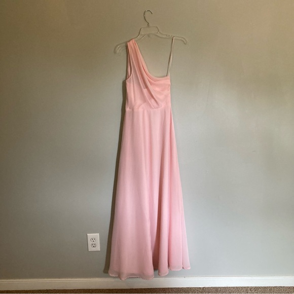Birdy Grey Kira Dress - Blush Pink (with slit) - Picture 13 of 14